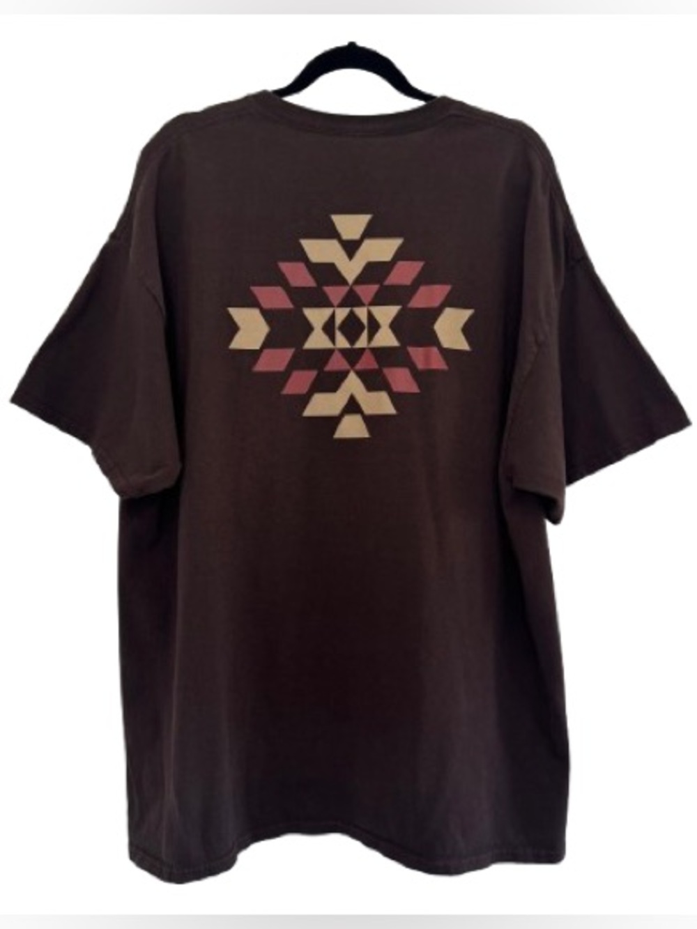 Pendleton Brown Short Sleeve T-Shirt Cotton Logo Graphic Tee Summer
